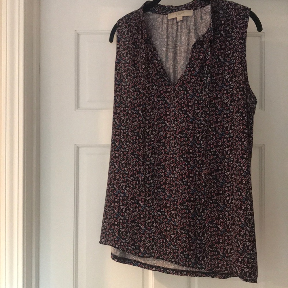 Loft floral tank.